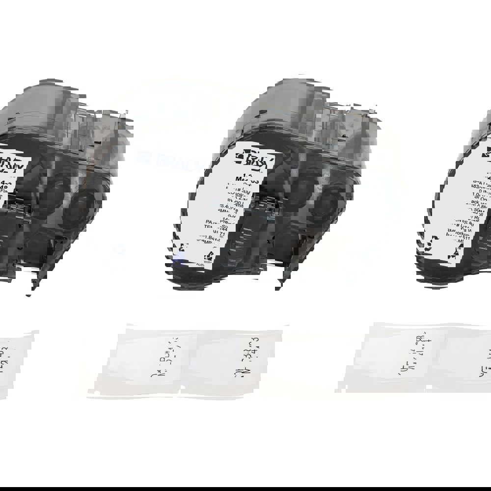 Labels, Ribbons & Tapes; Application: Label Printer Cartridge ; Type: Label Printer Cartridge ; Color Family: White ; Color: Black on White ; Number Of Labels Per Roll: 140 ; For Use With: BMP41; BMP51; BMP53; M511